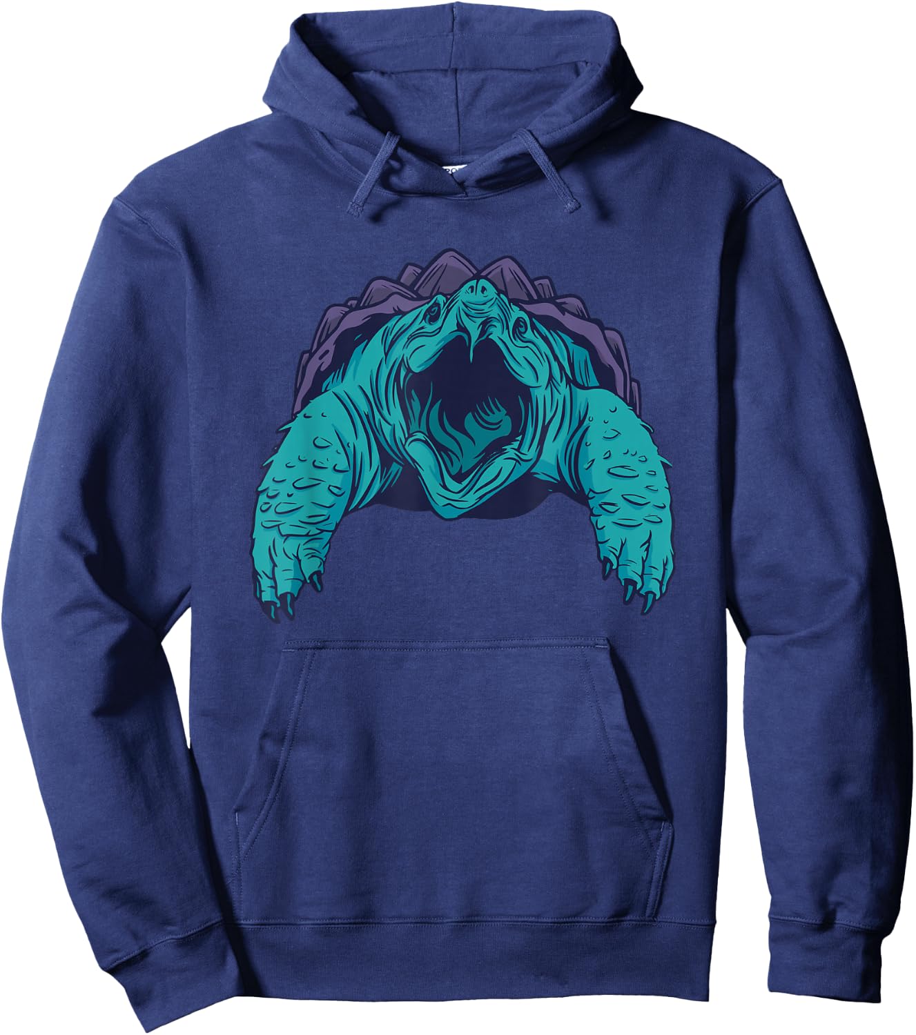 Alligator Snapping Turtle Lover Hoodie - Hoodie | Navy