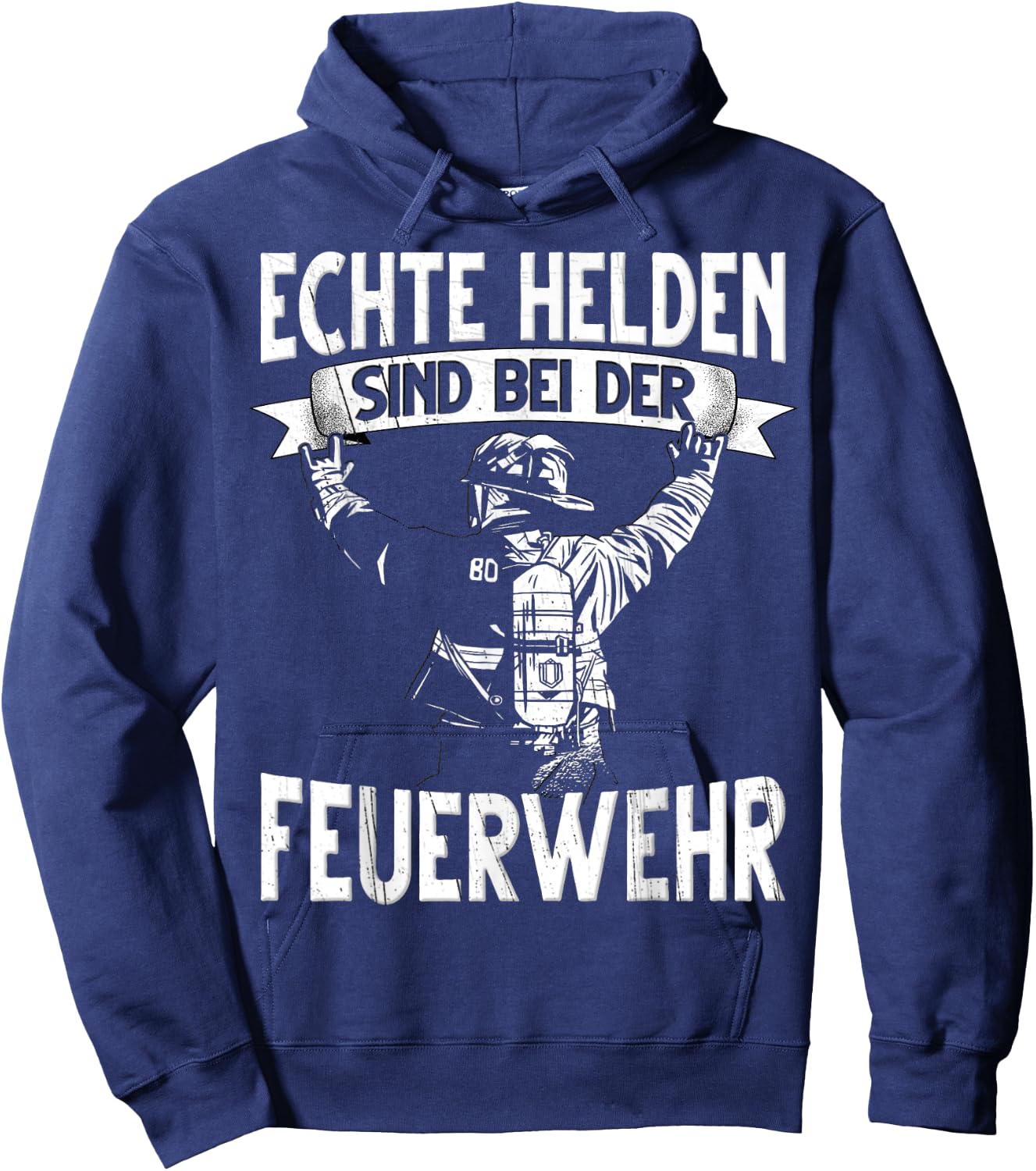 Fire Brigade , black Hoodie - Hoodie | Navy
