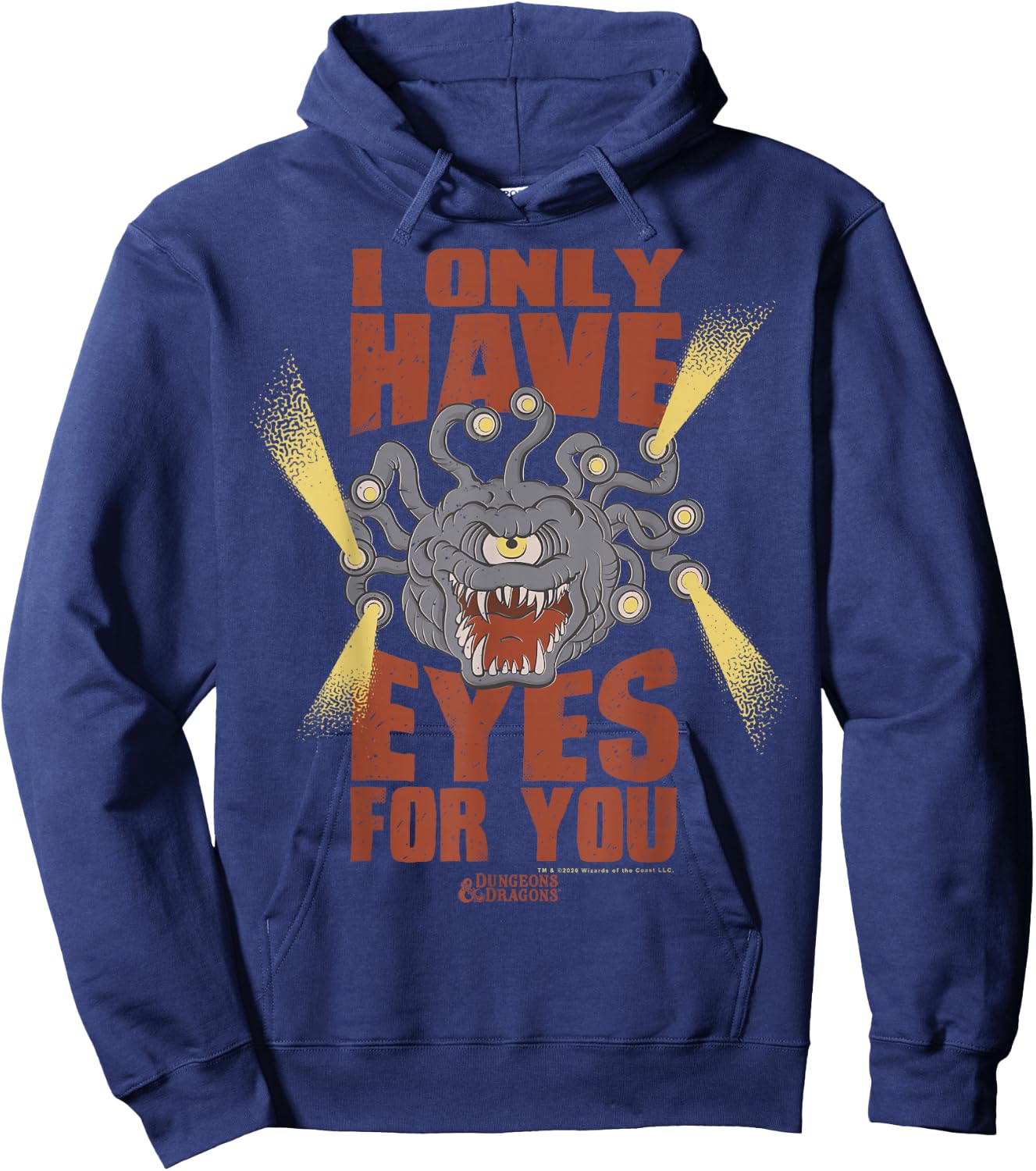 Dungeons & Dragons I Only Have Eyes For You Hoodie - Hoodie | Navy
