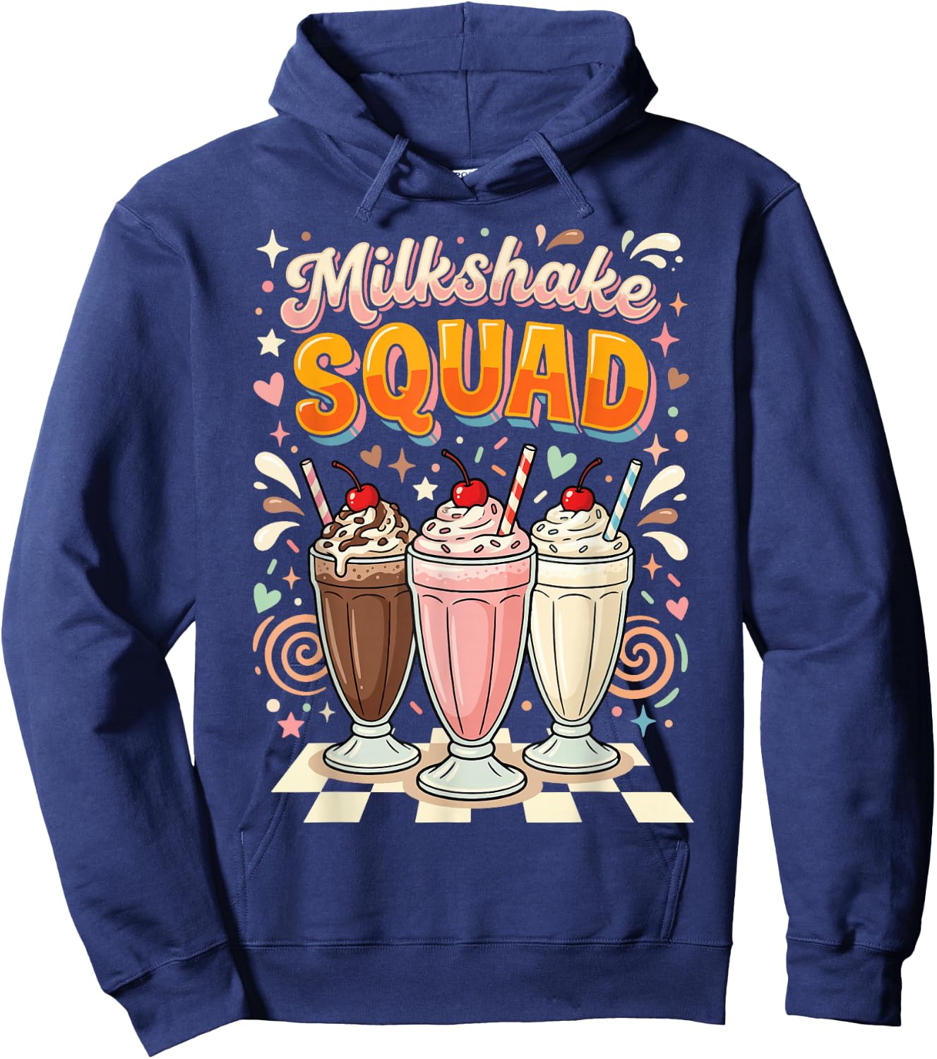 Milkshake Squad Hoodie - Hoodie | Navy