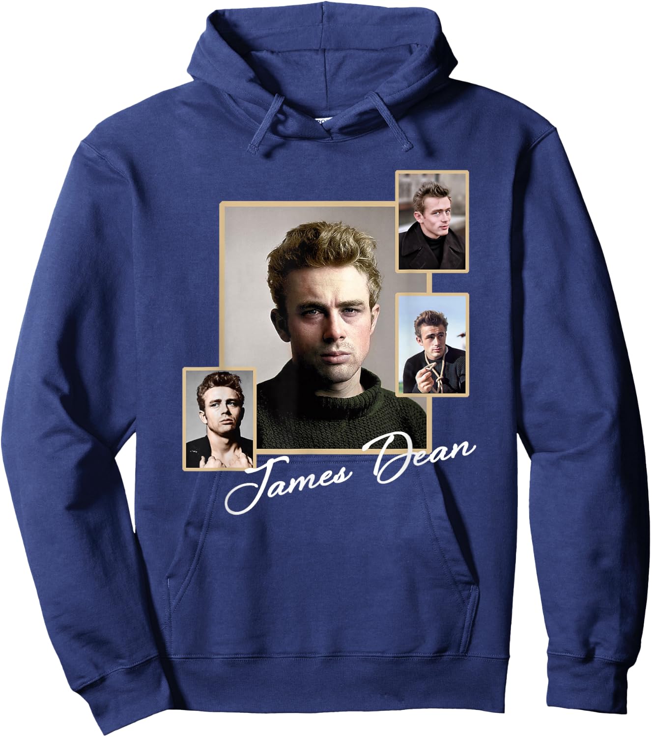James Dean_009 , Black, S Hoodie - Hoodie | Navy