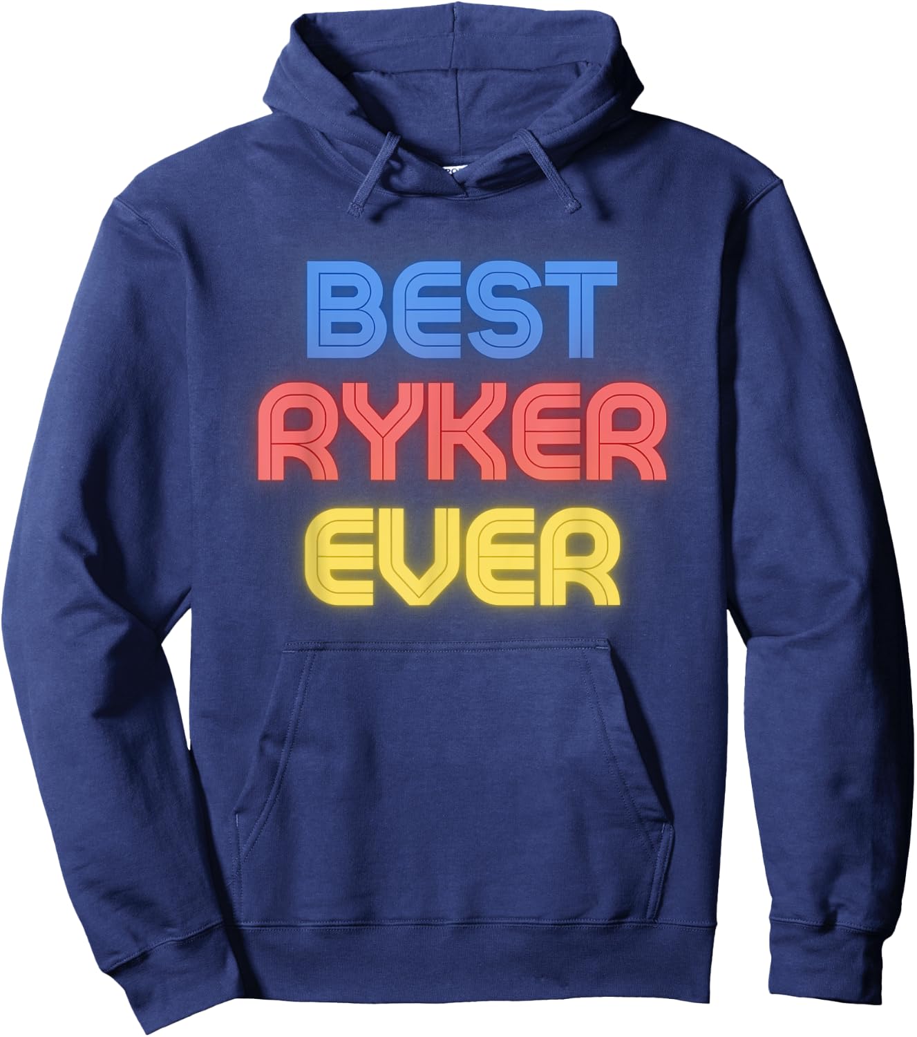 Best Ryker Ever - Funny Ryker Name Ryker Hoodie - Hoodie | Navy