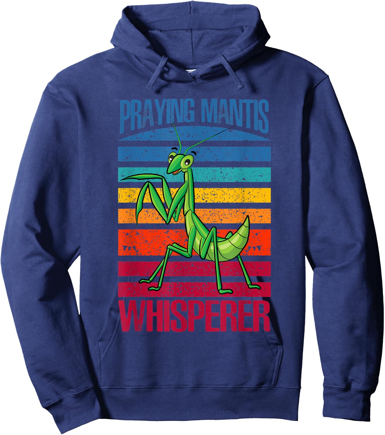 Praying Mantis Whisperer Mantis Garden Ninja Hoodie - Hoodie | Navy