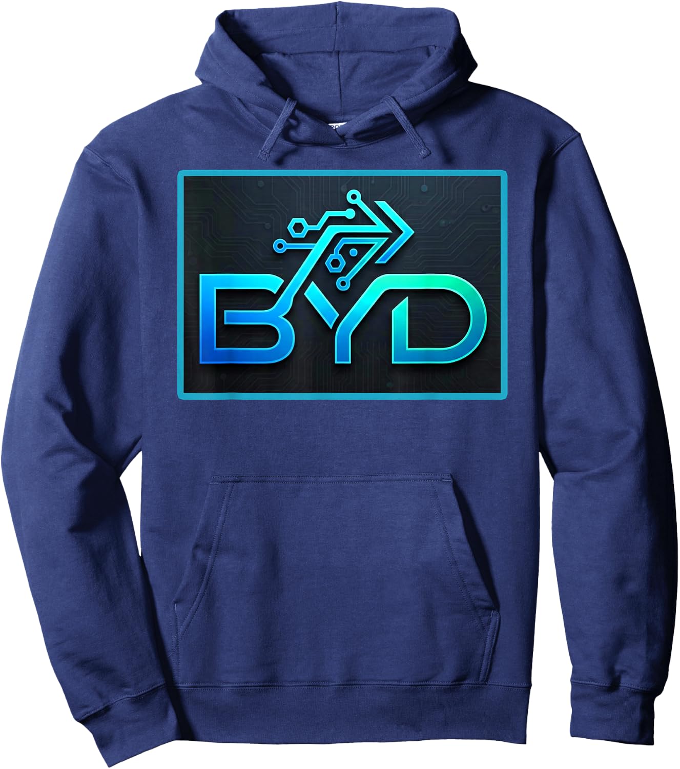Logo von BYD Tech Hoodie - Hoodie | Navy