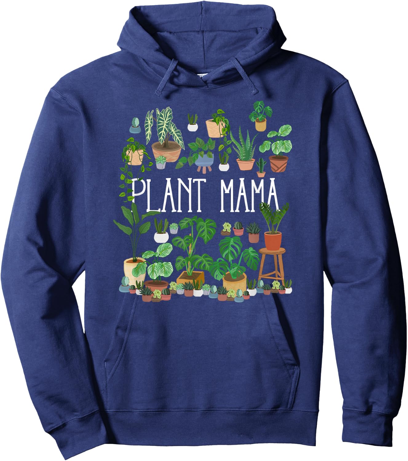 Plant Mama Hoodie - Hoodie | Navy