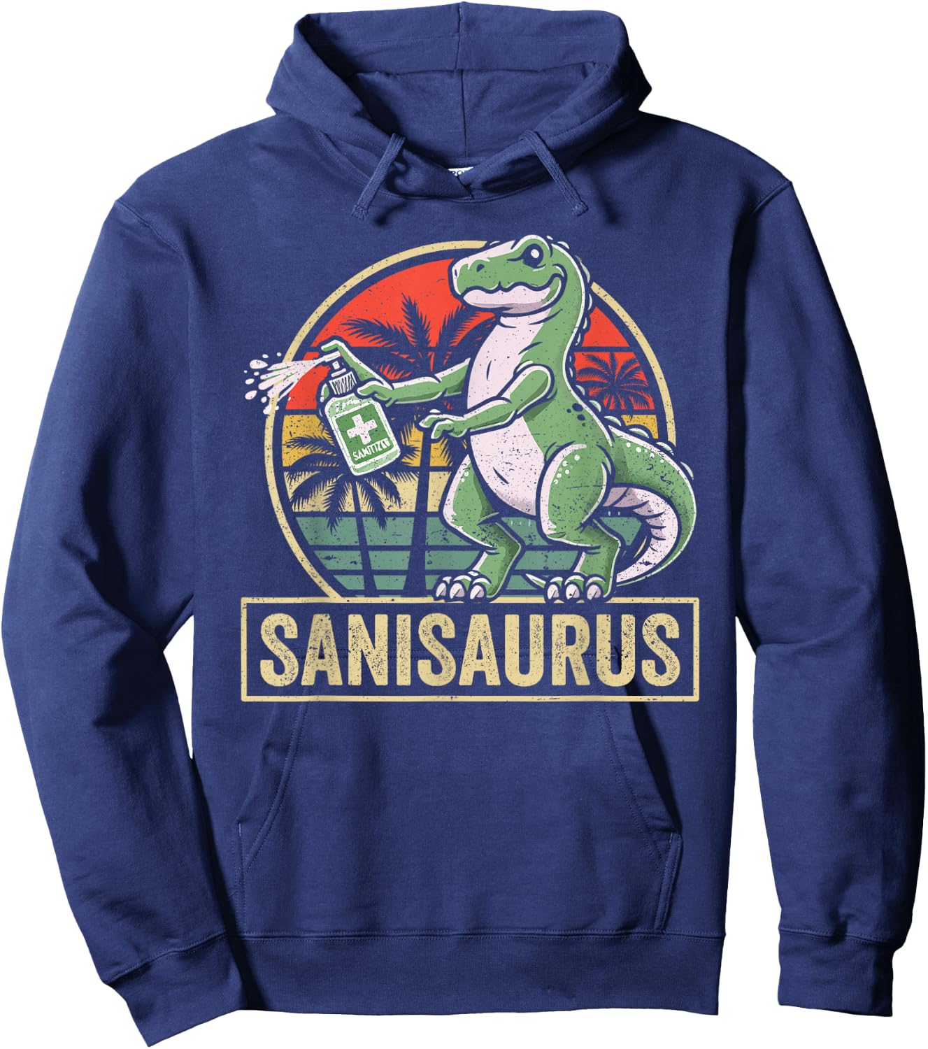 Germaphobe anti-germ hand sanitizer Hoodie - Hoodie | Navy