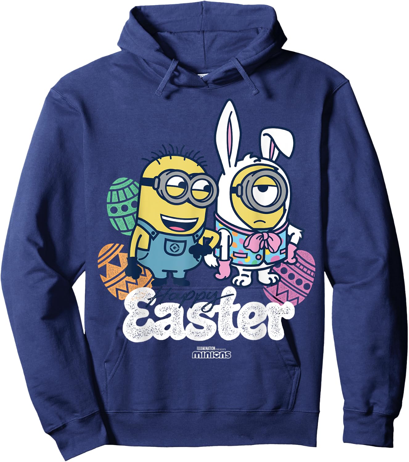Minions Happy Easter Hoodie - Hoodie | Navy