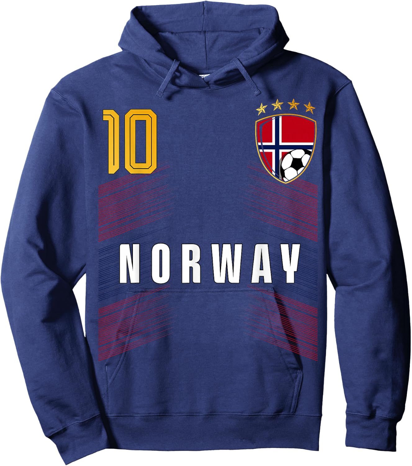 Norway Flag Norwegian Pride Lovers Hoodie - Hoodie | Navy