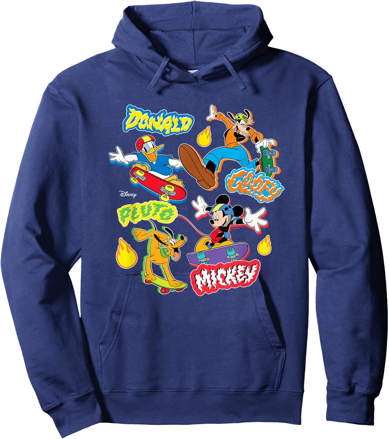 MIckey & Friends - MIckey & Friends Skate Park Hoodie - Hoodie | Navy