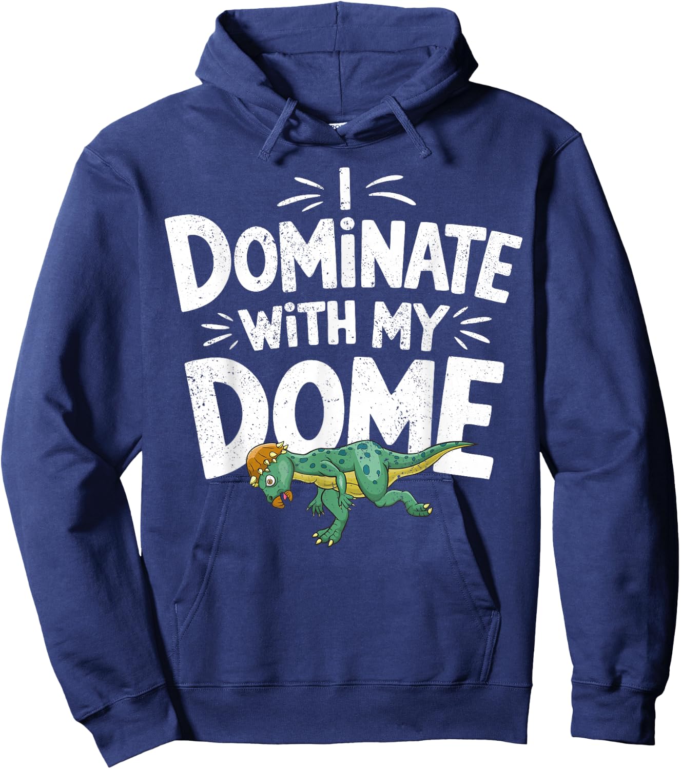 Pachycephalosaurus Dome Pachycephalo Hoodie - Hoodie | Navy
