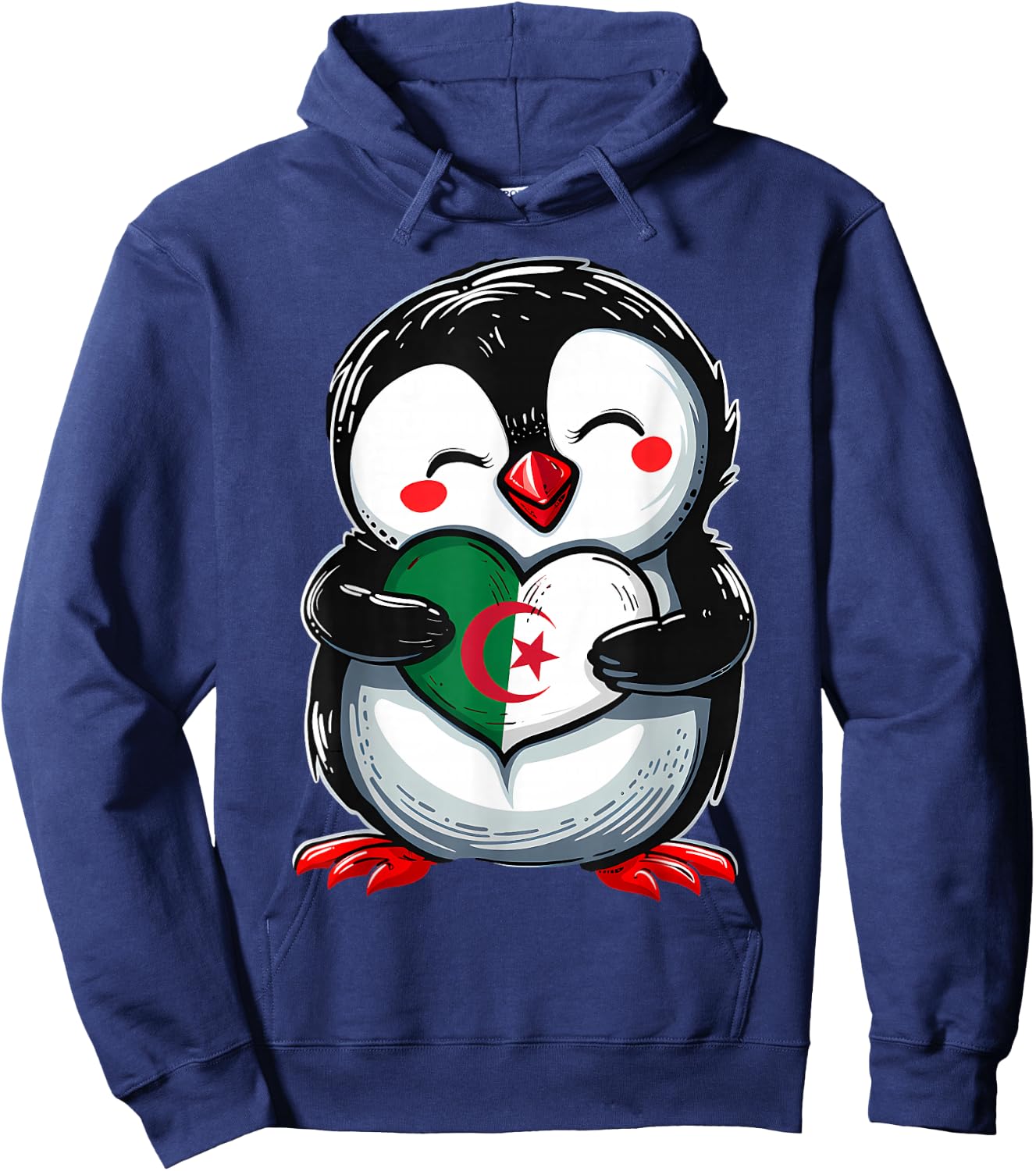 Algerien Flagge Algerische Wurzeln Hoodie - Hoodie | Navy