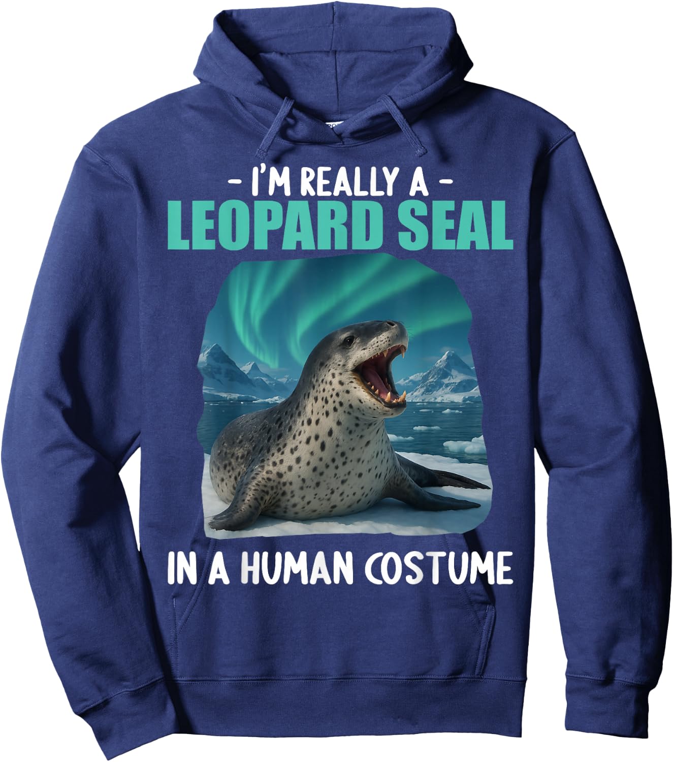 Leopard Seals Leopard Seal Hoodie - Hoodie | Navy