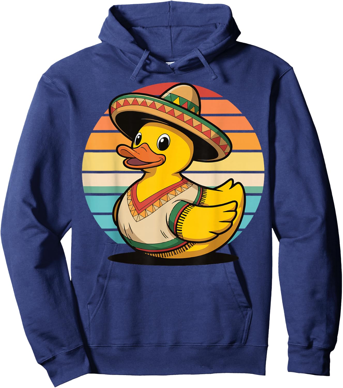 Rubber Duck Cinco De Mayo Hoodie - Hoodie | Navy