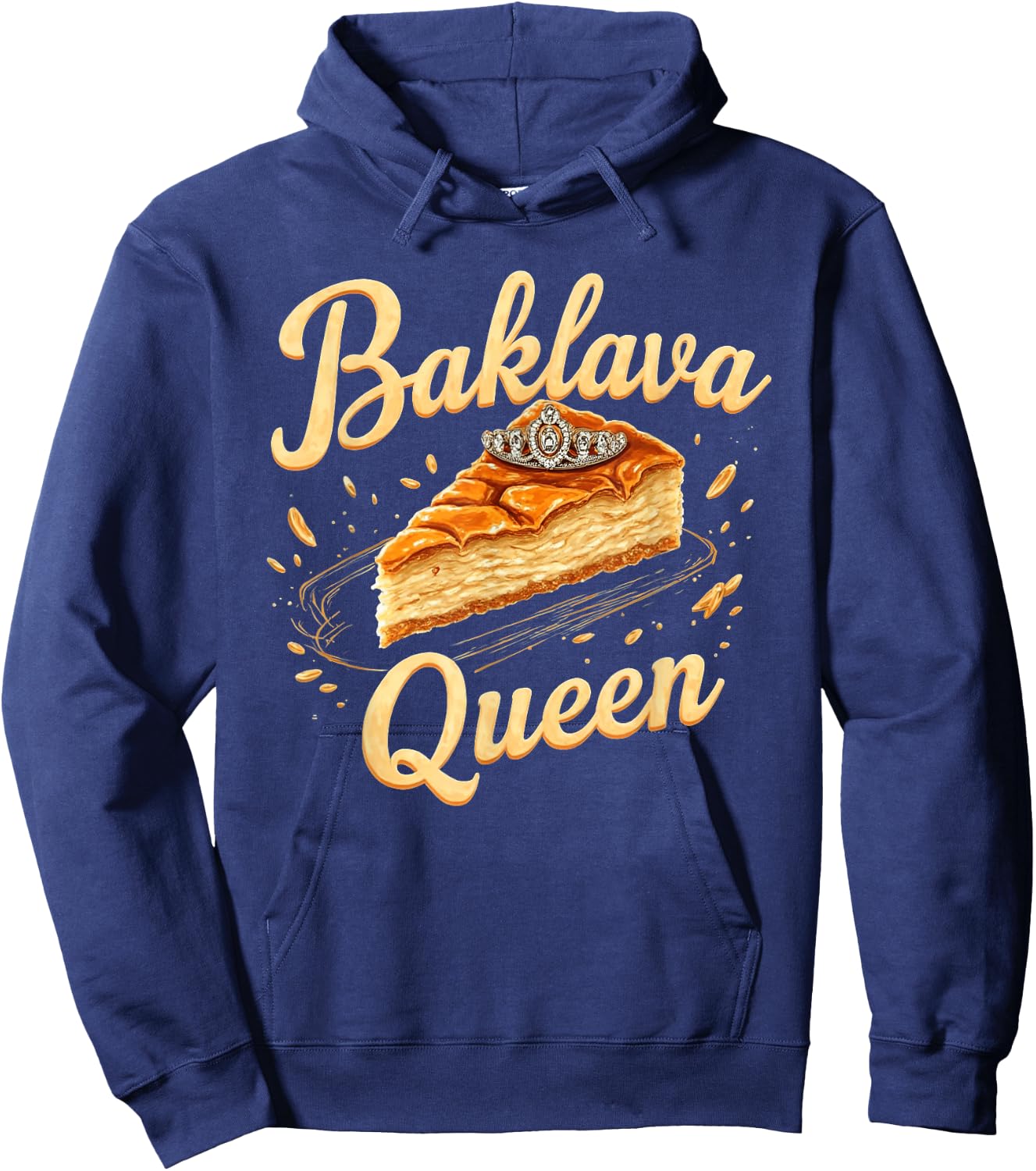 Baklava Queen Hoodie - Hoodie | Navy