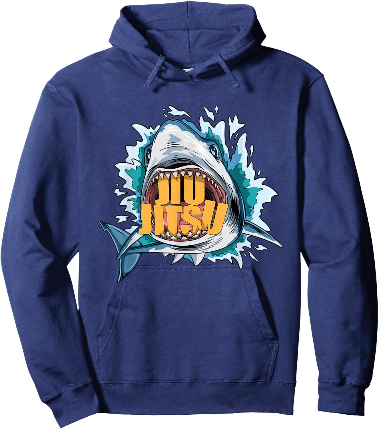 Jiu Jitsu Shark Hoodie - Hoodie | Navy