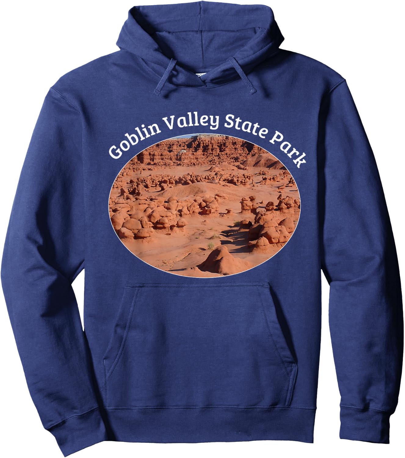 Goblin Valley State Park Hoodie - Hoodie | Navy