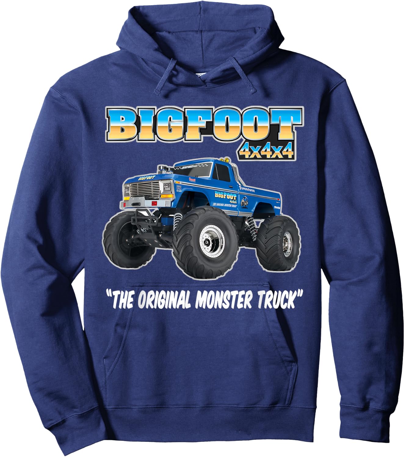 Monster Truck Hoodie - Hoodie | Navy