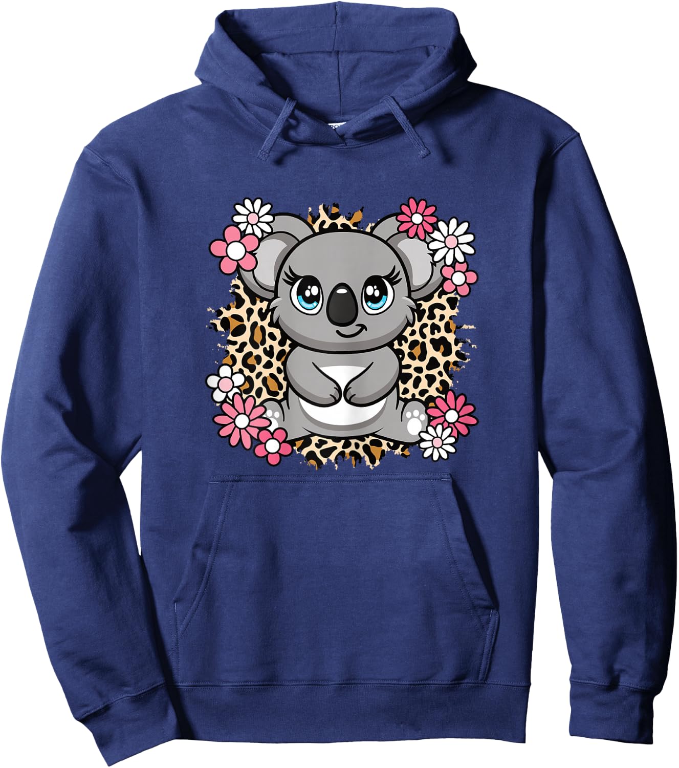 Cute Koala Lover Women Girls Kids Hoodie - Hoodie | Navy