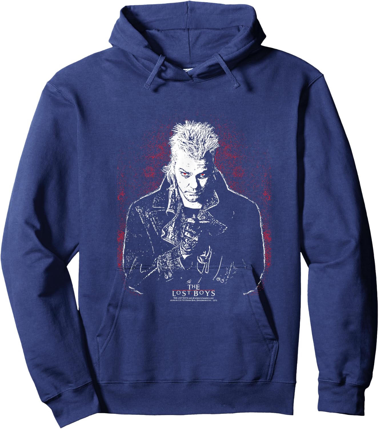 The Lost Boys David Red Eyes Small Hoodie - Hoodie | Navy