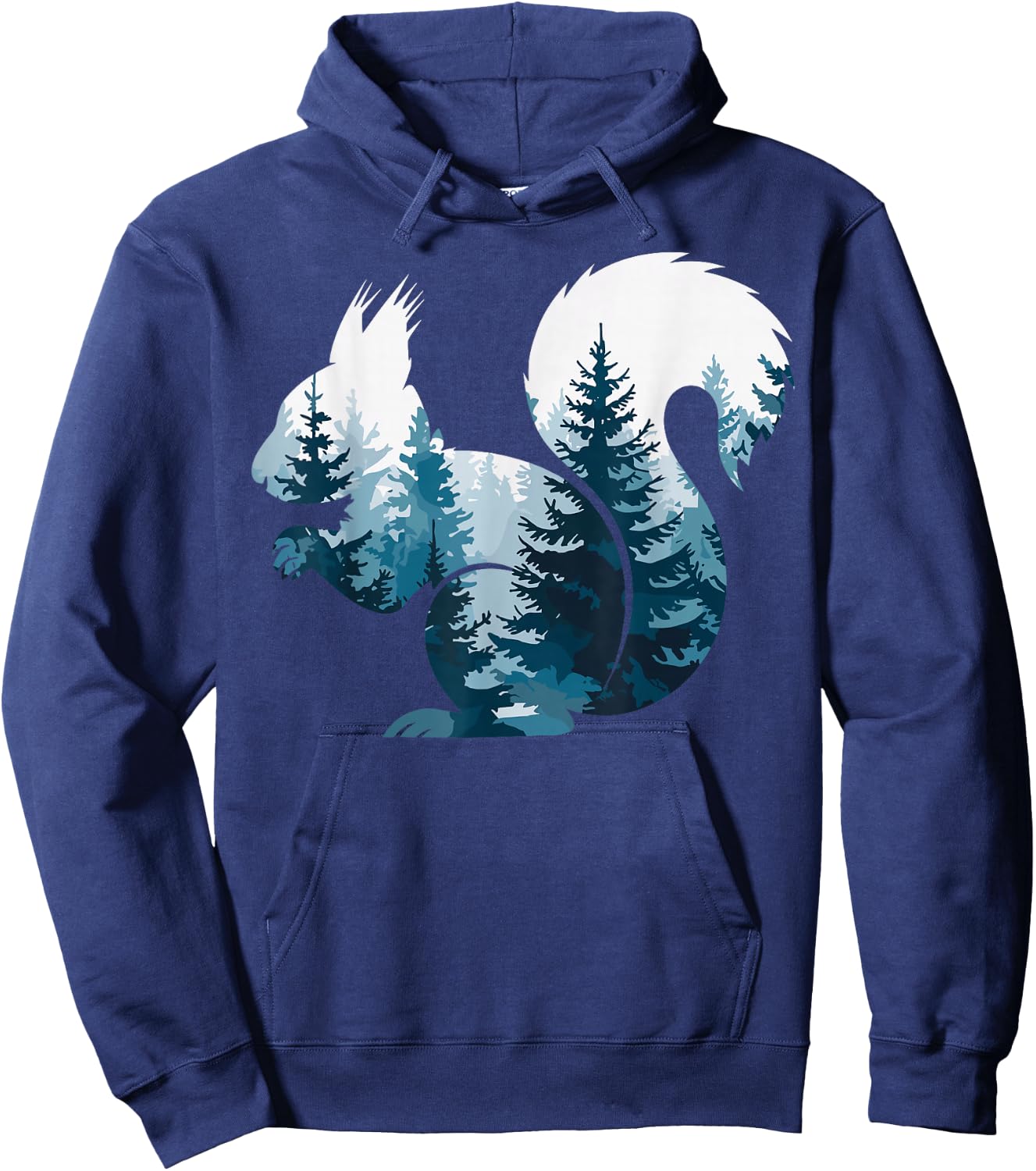 Funny Squirrel Hoodie - Hoodie | Navy