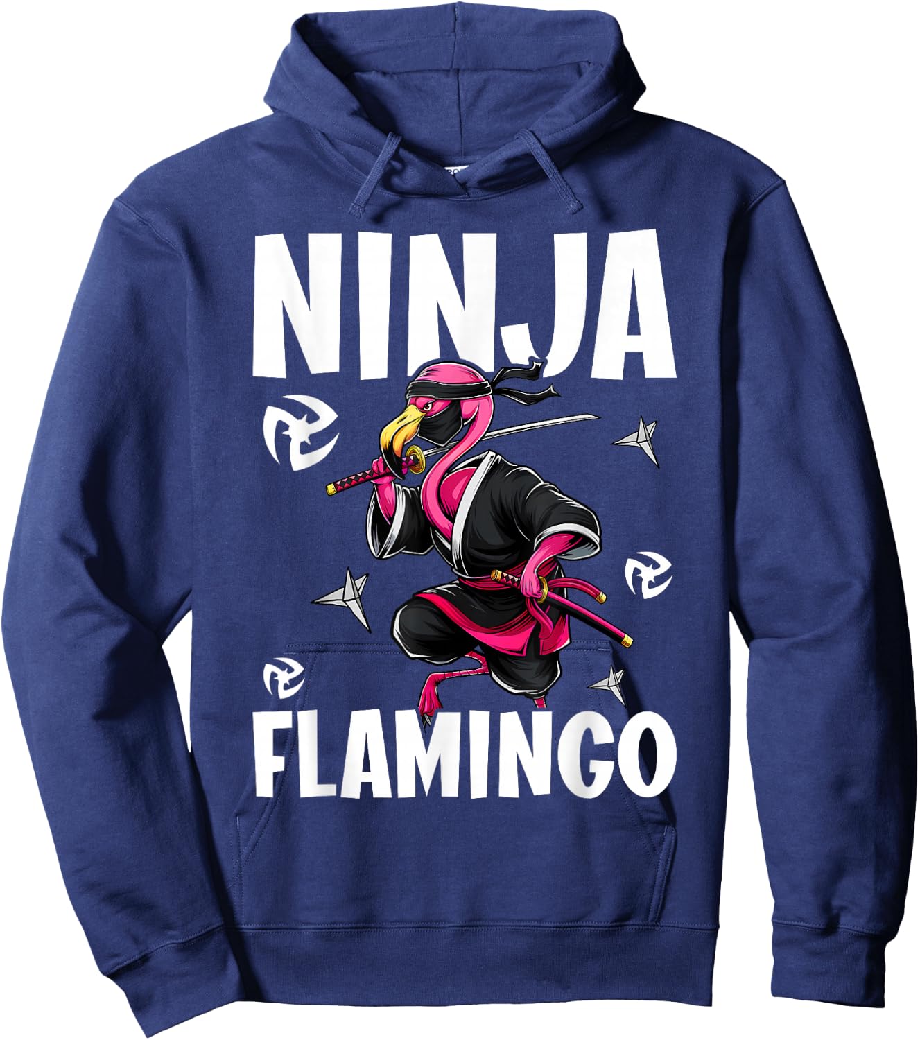 Ninja Flamingo Flamingo Ninja Hoodie - Hoodie | Navy
