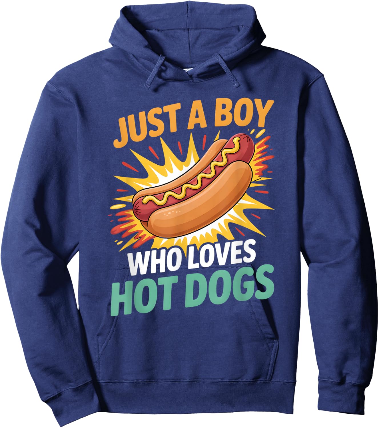 Boys Hot Dog Hoodie - Hoodie | Navy