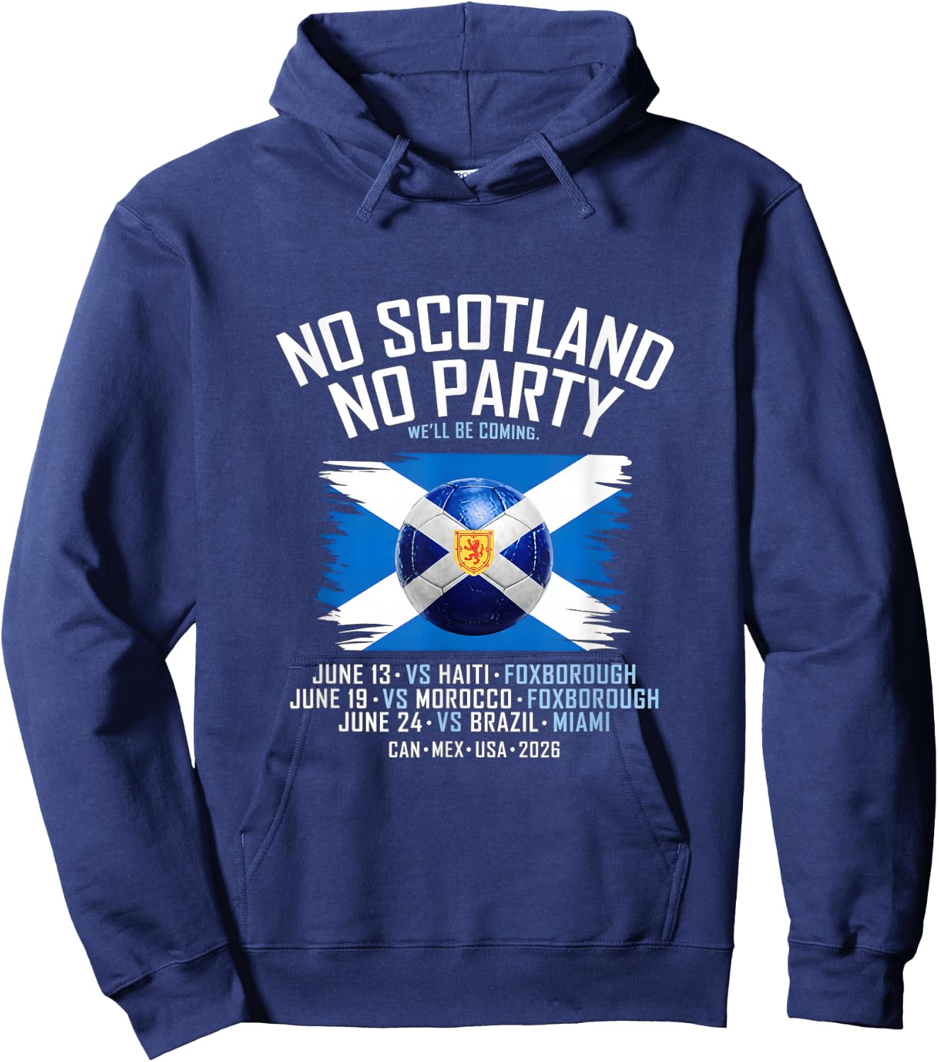 T-Shirt Hoodie - Hoodie | Navy