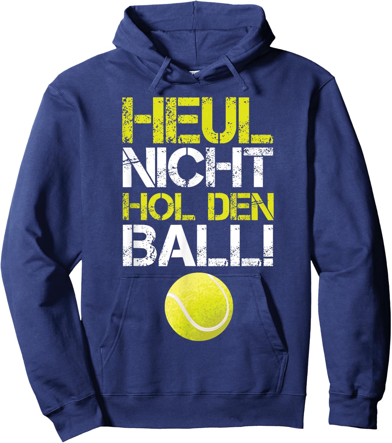 Funny Tennis Player Tennis Ball Hoodie - Hoodie | Navy