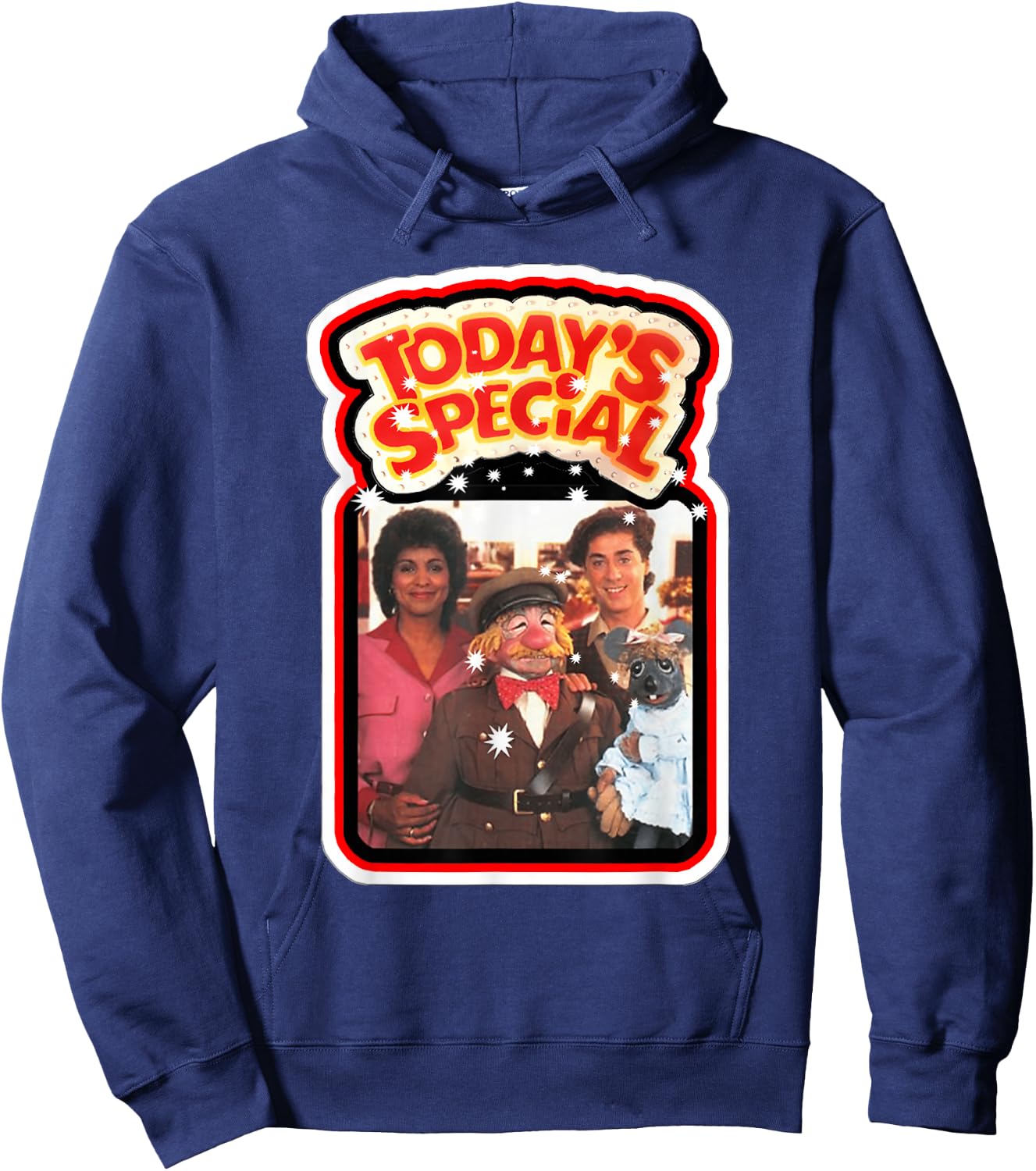 Today's Special Retro 80's Canadian Kids TV Hoodie - Hoodie | Navy