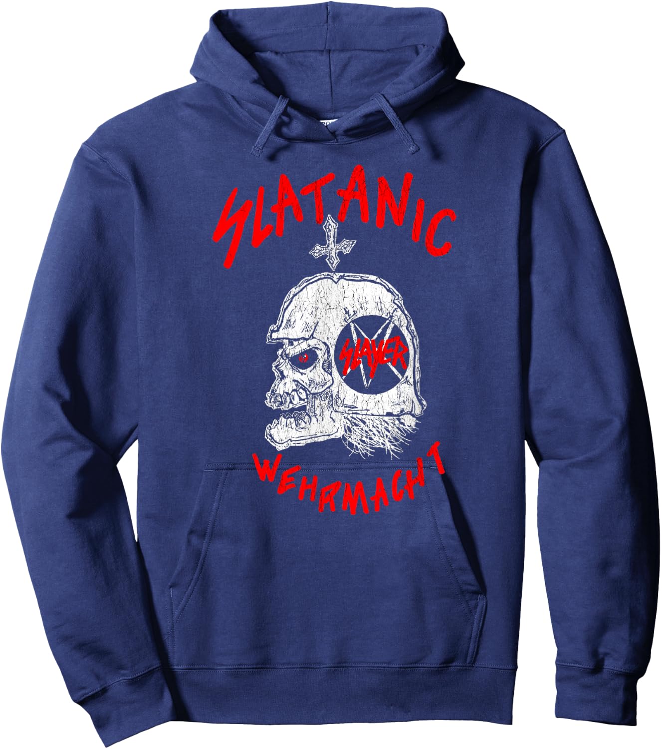 Slayer Slaytanic Hoodie - Hoodie | Navy