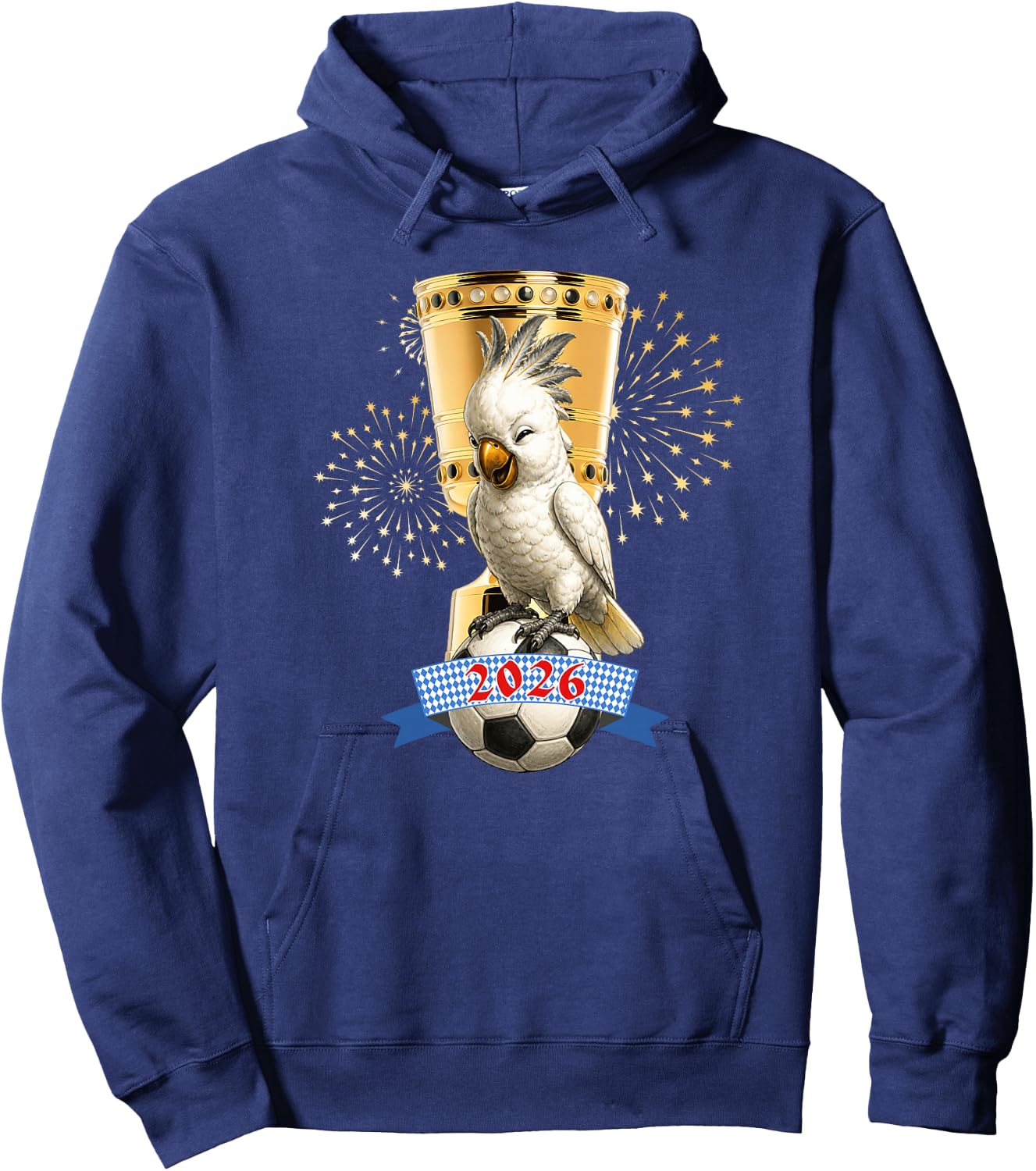 Kakadu für Fans von süßen Maskottchen Premium Hoodie - Hoodie | Navy