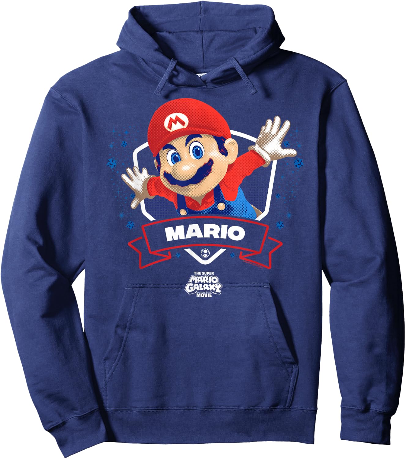 The Super Mario Galaxy Movie Mario Champion Hoodie - Hoodie | Navy