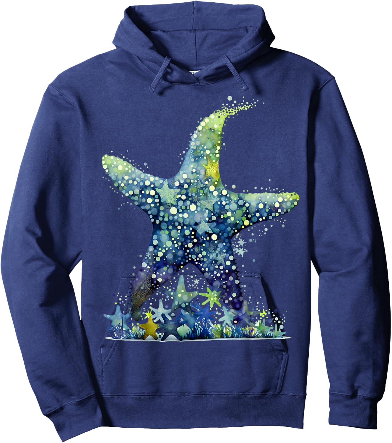 Starfish Costume Adult Women Children Starfish Hoodie - Hoodie | Navy