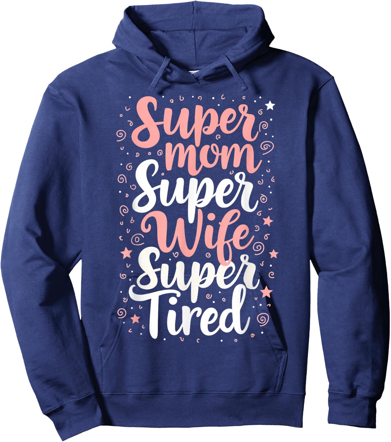 Gift New Mom Hoodie - Hoodie | Navy