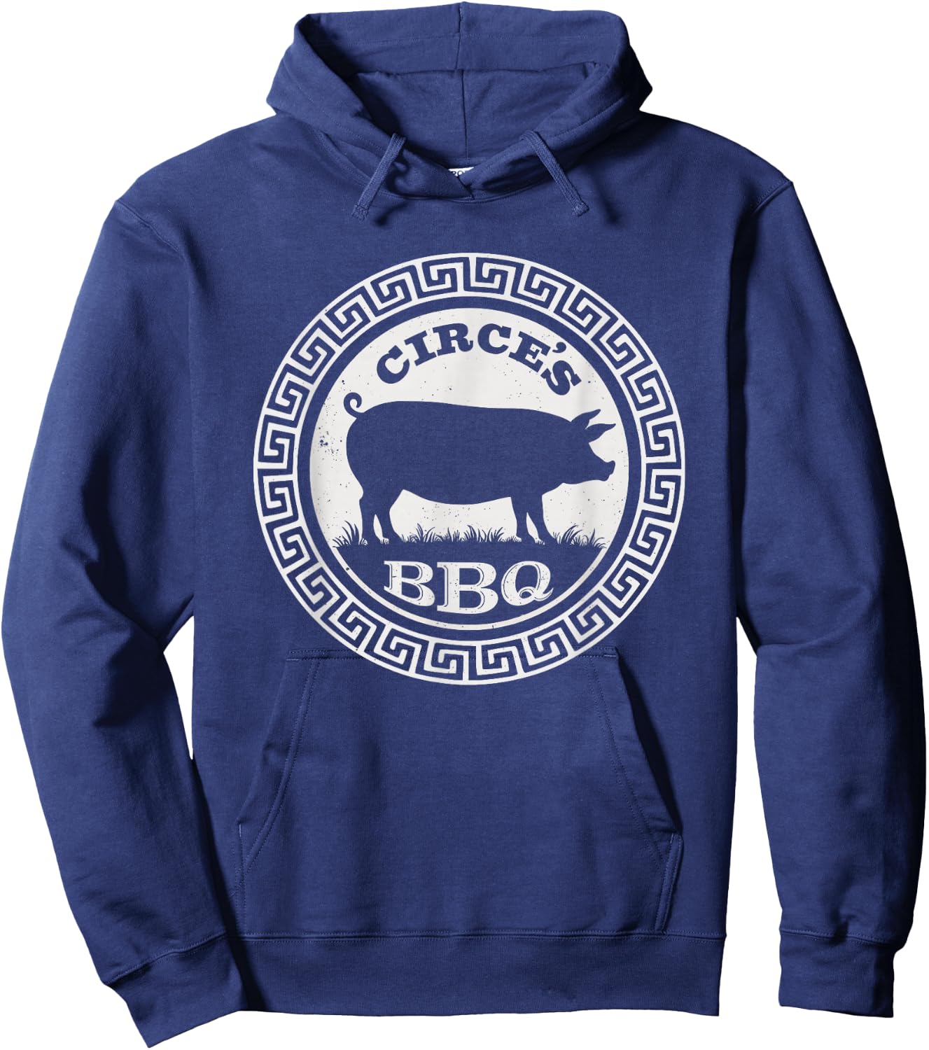 Circe's BBQ Funny Greek Mythology the Odyssey Hoodie - Hoodie | Navy