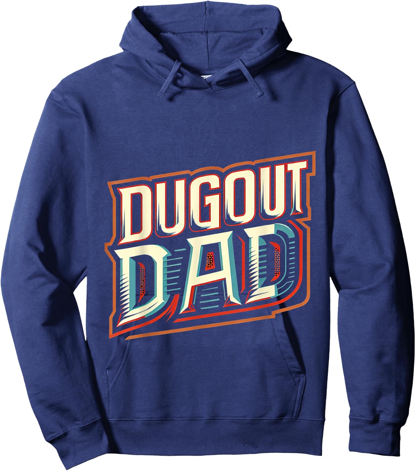 Dugout Dad Hoodie - Hoodie | Navy
