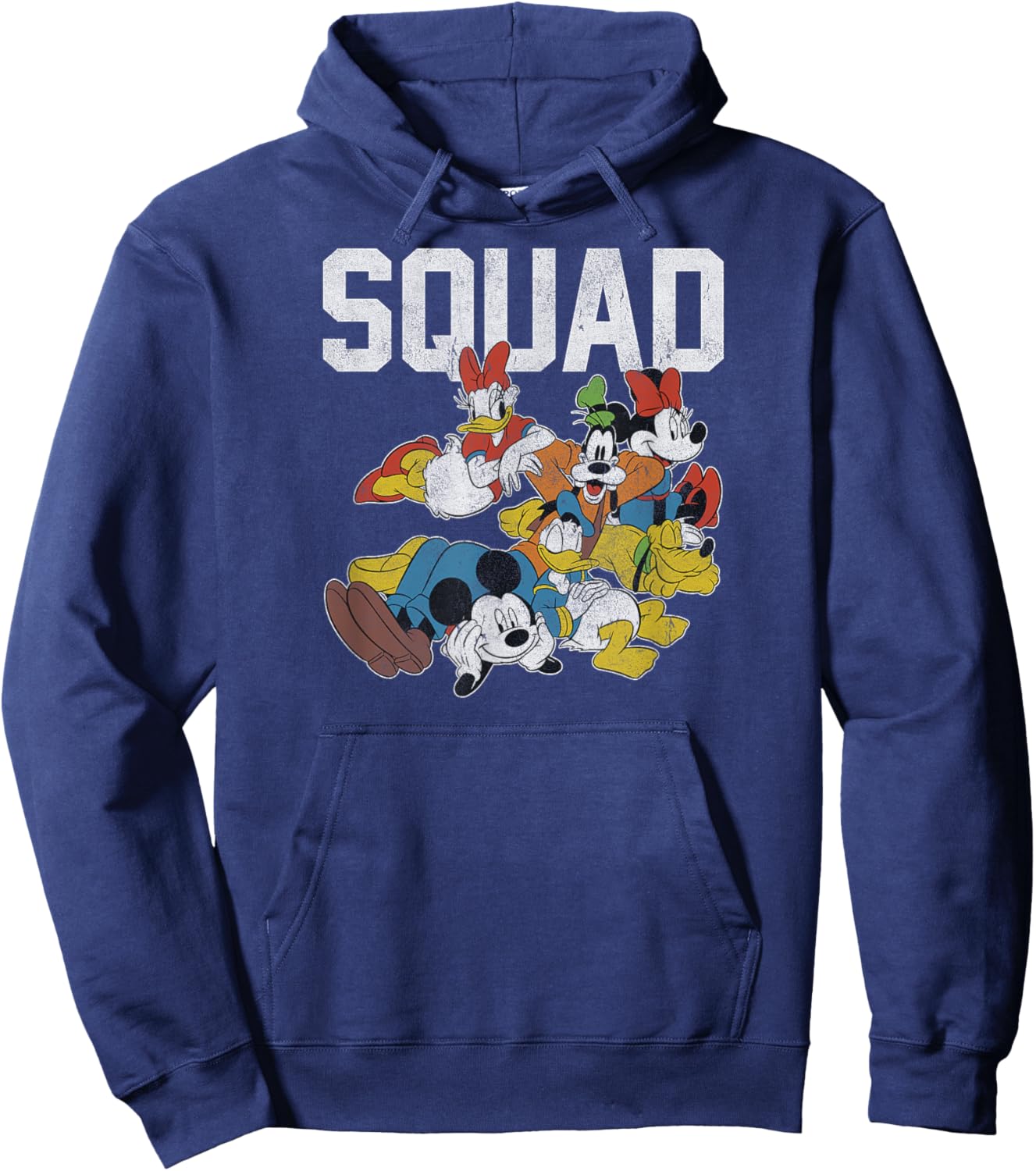 Disney - Mickey Mouse and Friends Squad Hoodie - Hoodie | Navy