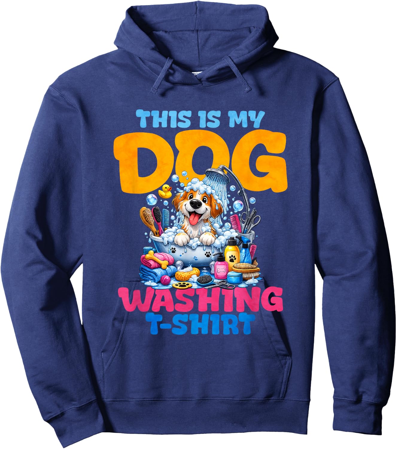 This is My Dog Washing Hoodie - Hoodie | Navy