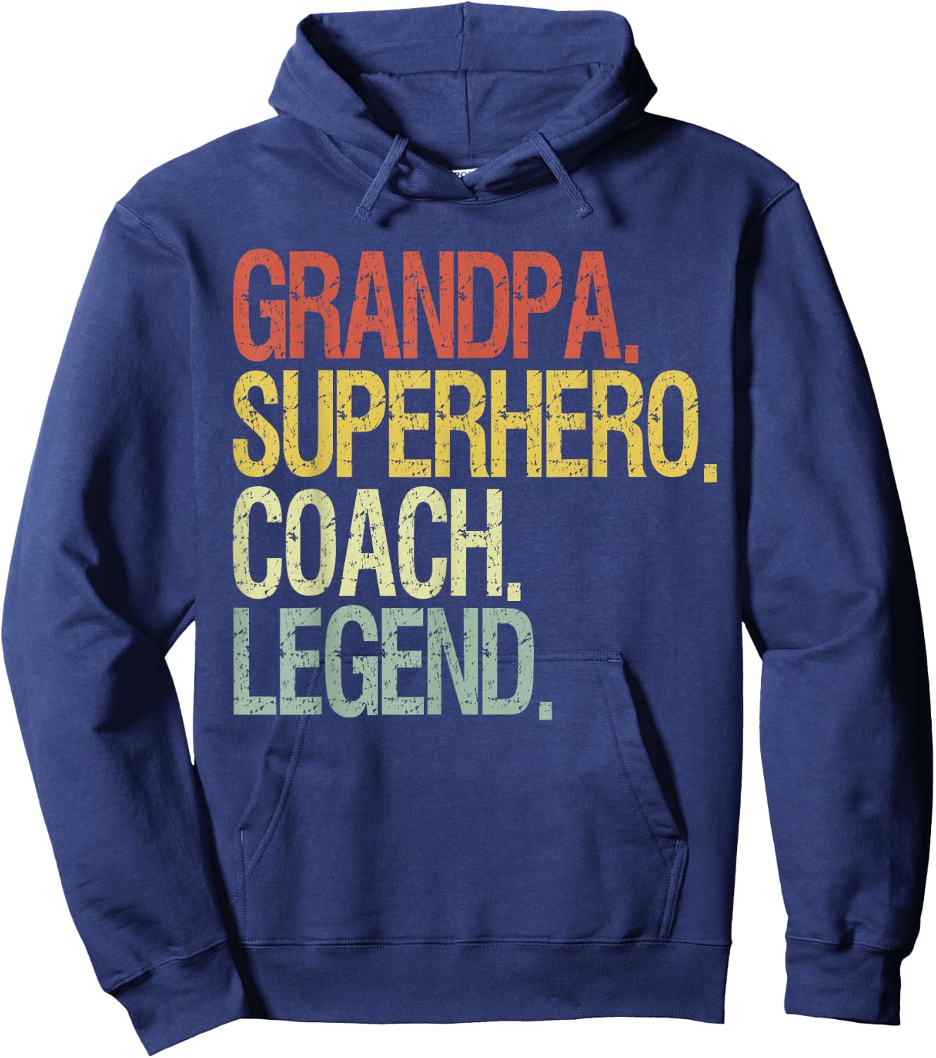 Grandpa coach Hoodie - Hoodie | Navy