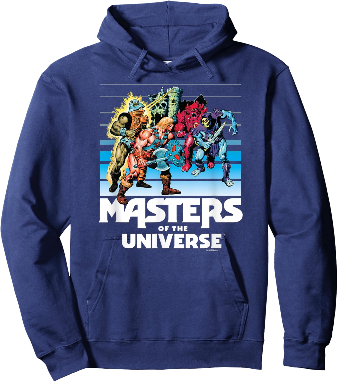 The Masters of the Universe Fade Hoodie - Hoodie | Navy