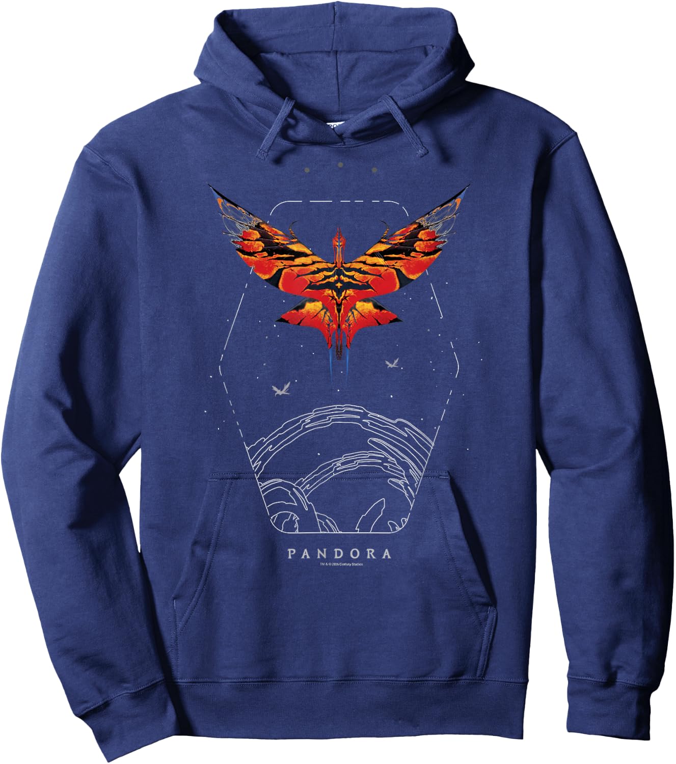 Avatar Pandora Great Leonopteryx Last Shadow Hoodie - Hoodie | Navy
