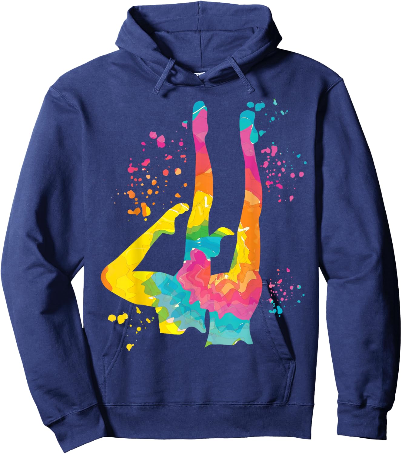 Colorsplash Team Artistic Swim , Black, S Hoodie - Hoodie | Navy