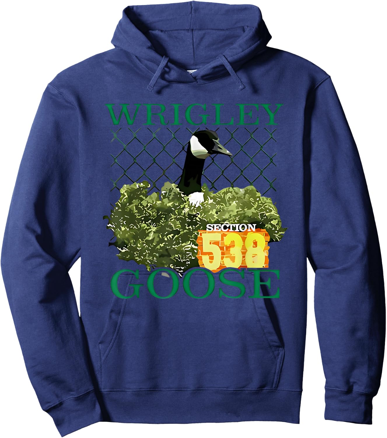 Wrigley Goose Section 538 Hoodie - Hoodie | Navy