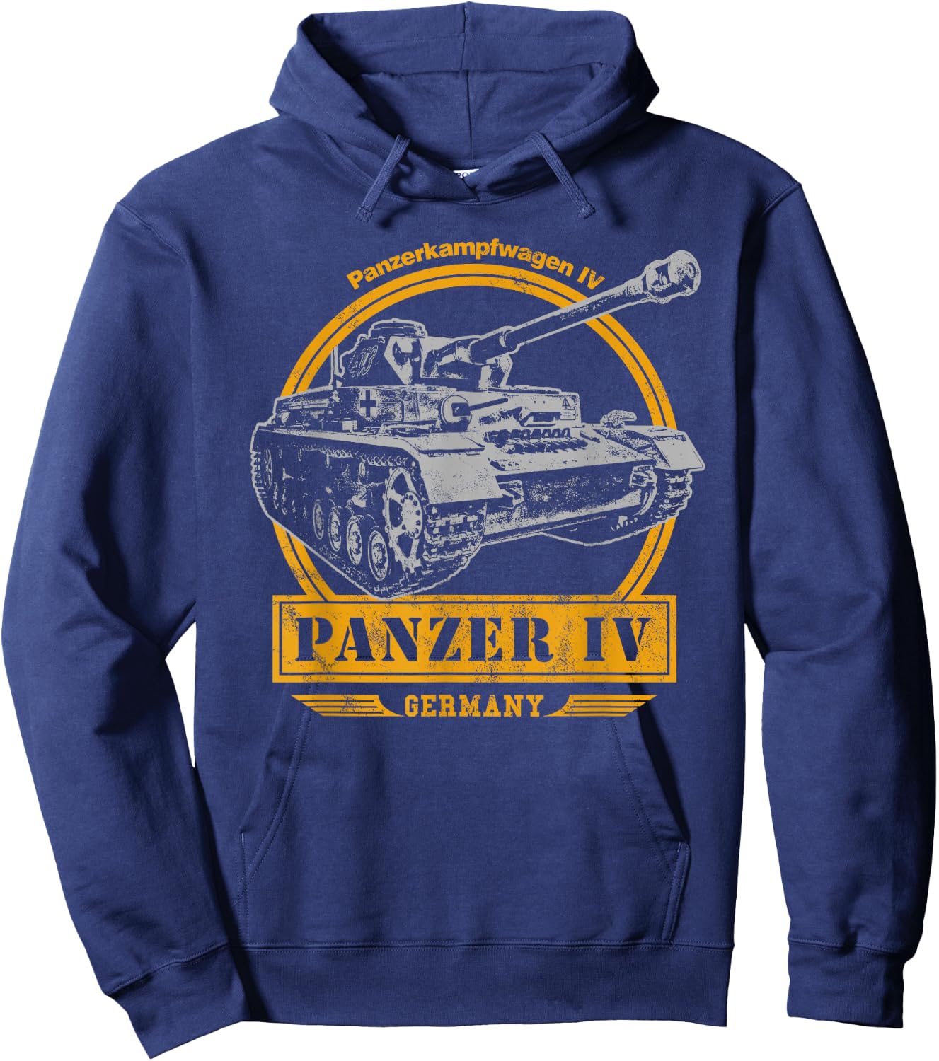 Panzer IV WW2 Tank Hoodie - Hoodie | Navy