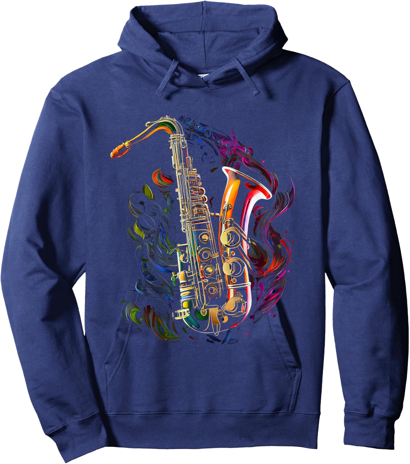 Saxophon Musiker Saxophon Geschenk Hoodie - Hoodie | Navy