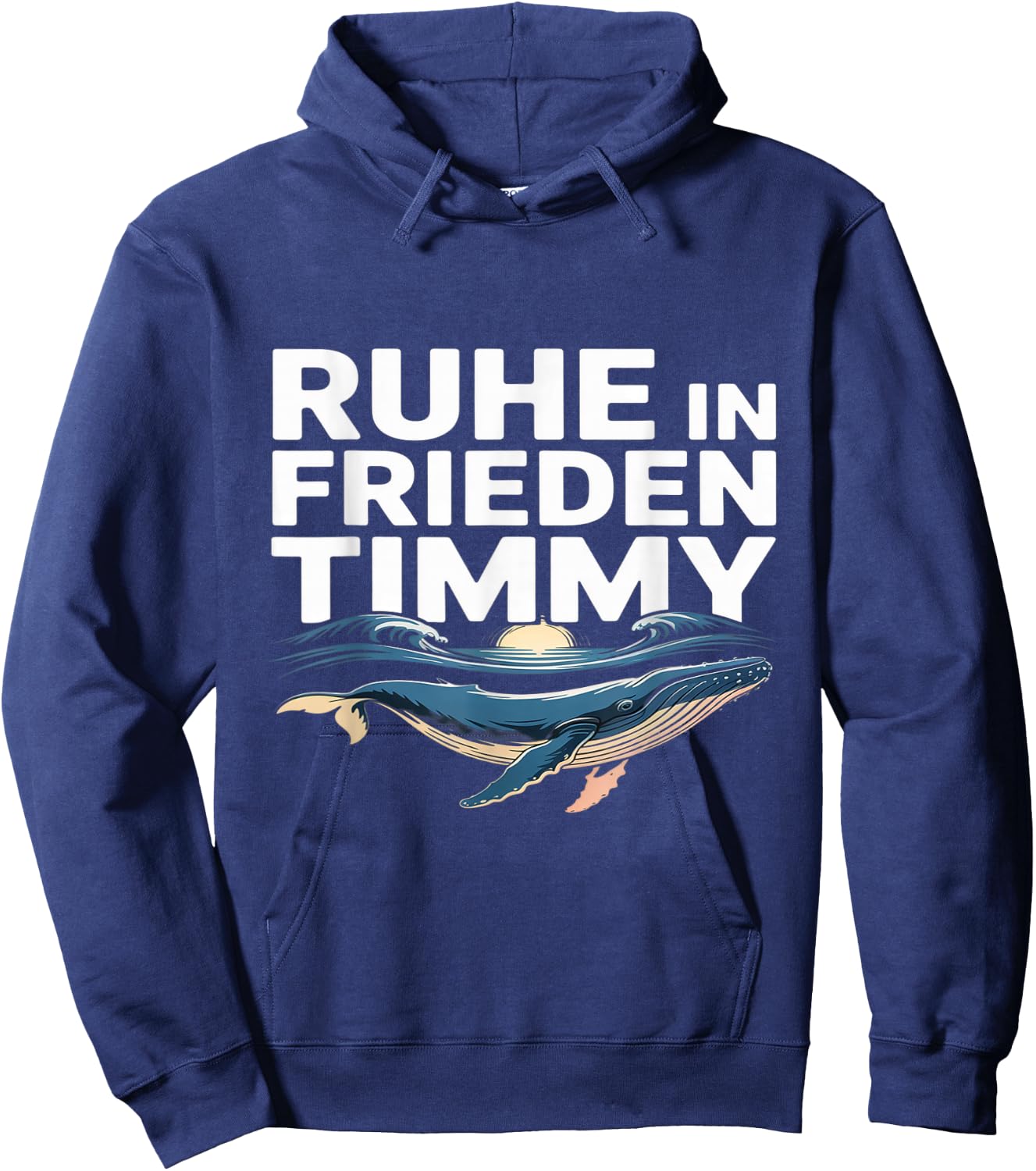 Ruhe In Frieden Timmy Timmy Hope Der Buckelwal Hoodie - Hoodie | Navy