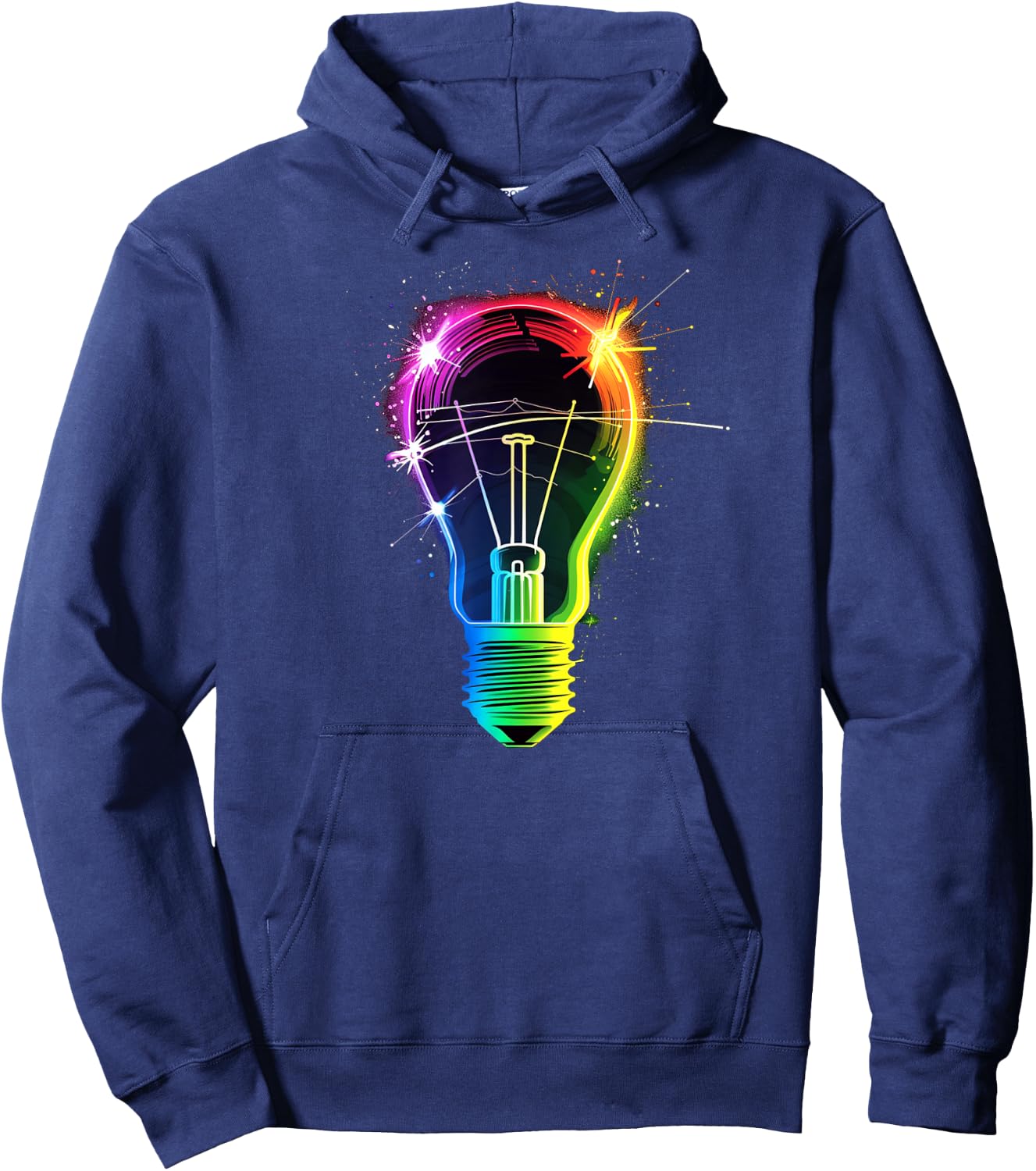Cool Light Bulb for Adults and Kids Hoodie - Hoodie | Navy