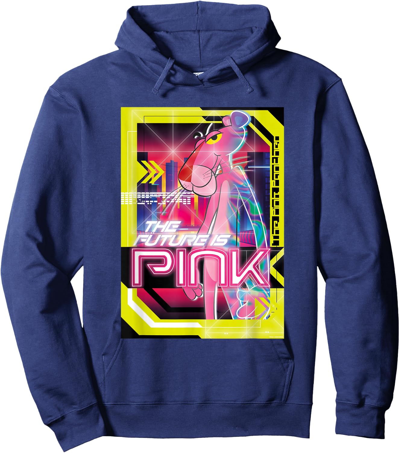 Pink Panther The Future is Pink Hoodie - Hoodie | Navy