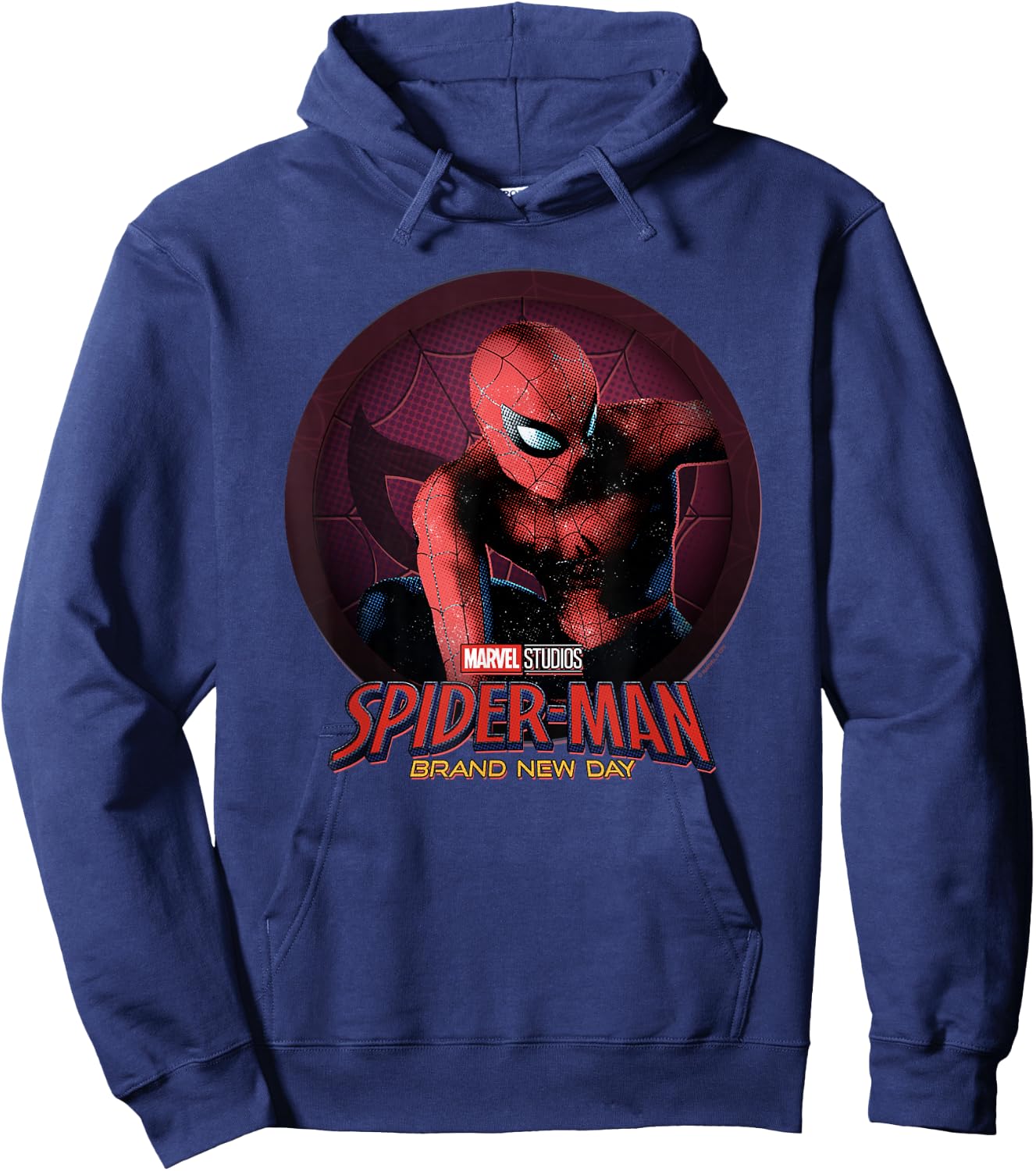 Marvel Spider-Man Day Spidey Circle Badge Hoodie - Hoodie | Navy