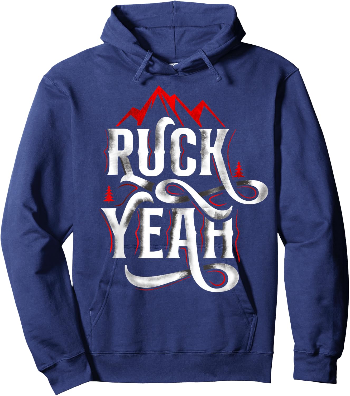Ruck Yeah Rucksack Workout Backpack Rucking Hoodie - Hoodie | Navy